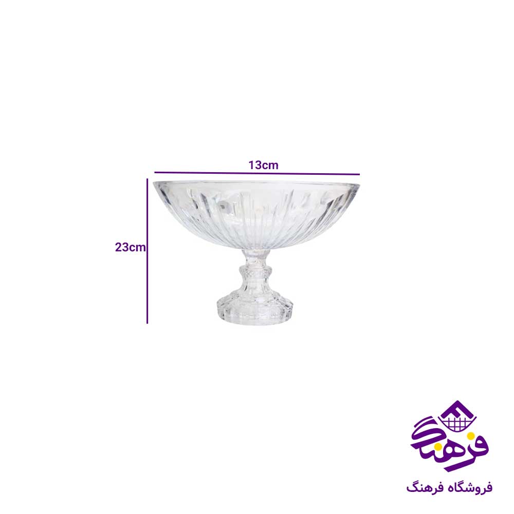 میوه خوری بلورنوری تازه مدل پیانو پایه دار