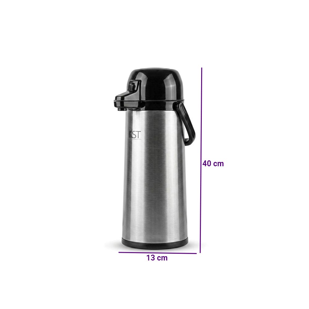 فلاسک استیل داخل شیشه 2.5 لیتر KST 5425