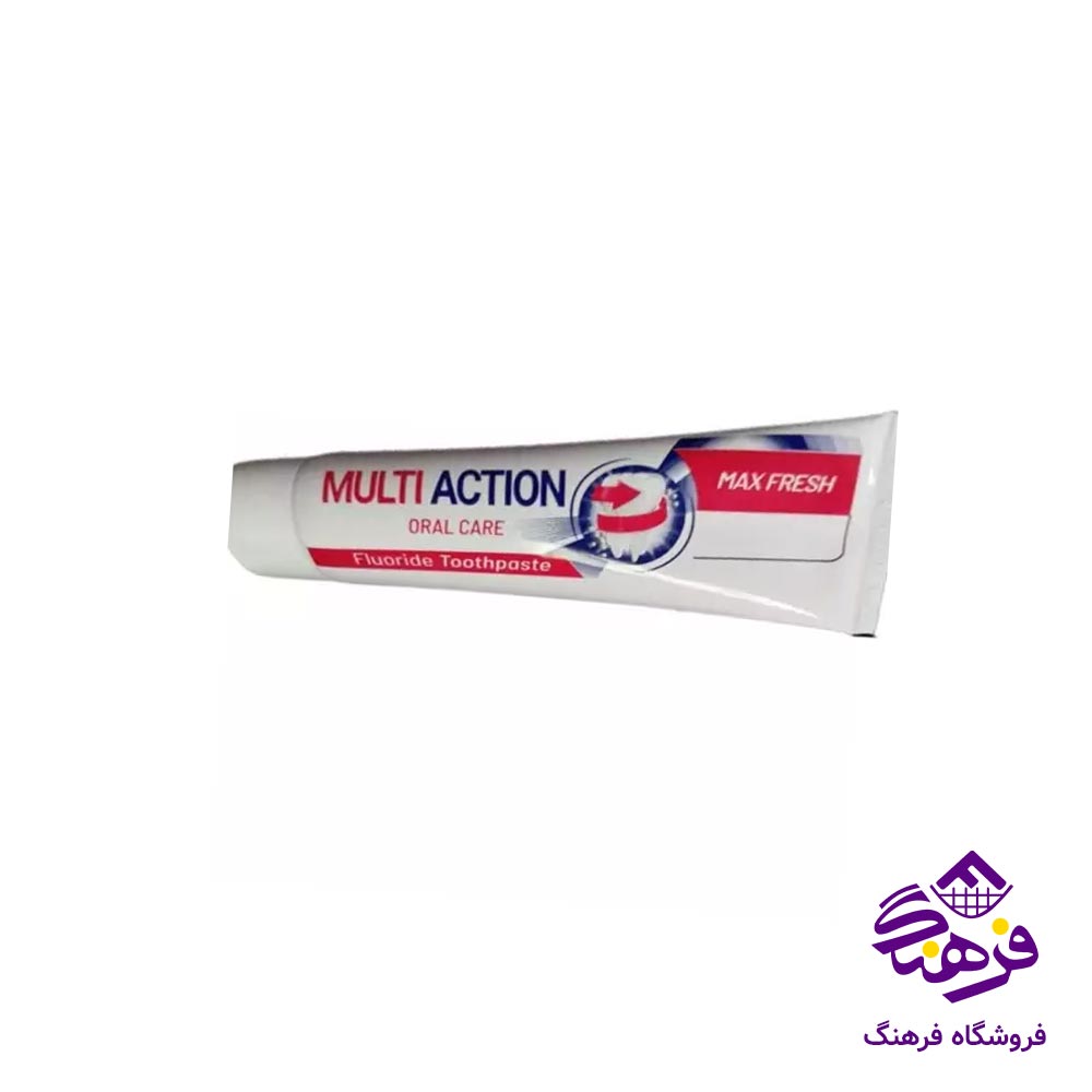 خمير دندان بس مدل  مولتی اکشن طرح اصالت 100gr