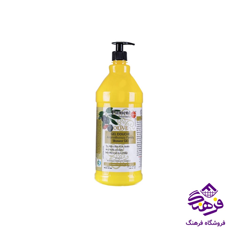 شامپو بدن پامنت مدل صدفی روغن زيتون 1ltr