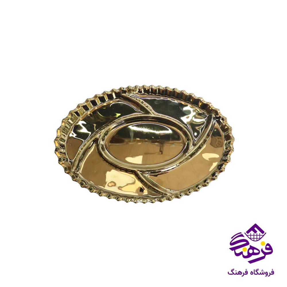 اردو خوری بلور کاوه مدل نووا طلایی 