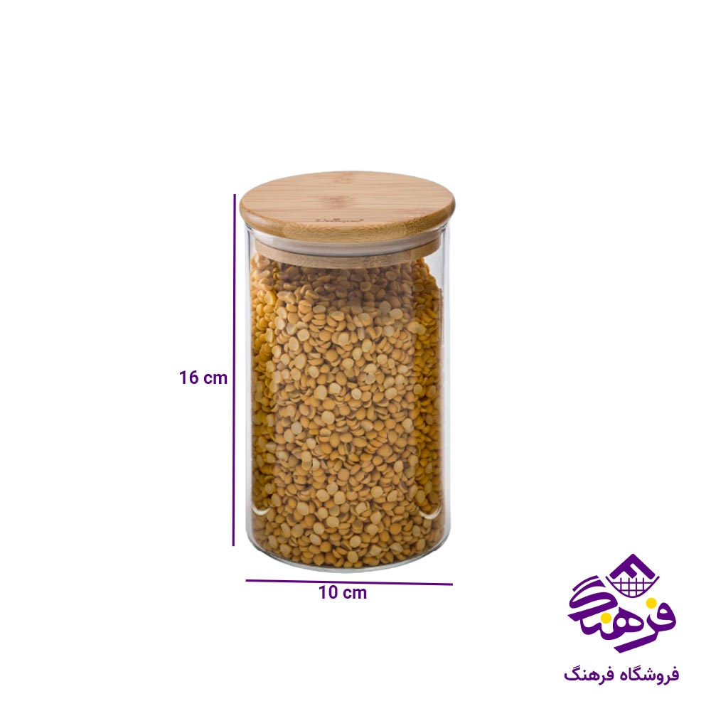 بانکه یونیک پیرکس درب بامبو سایز 15 کد 1748