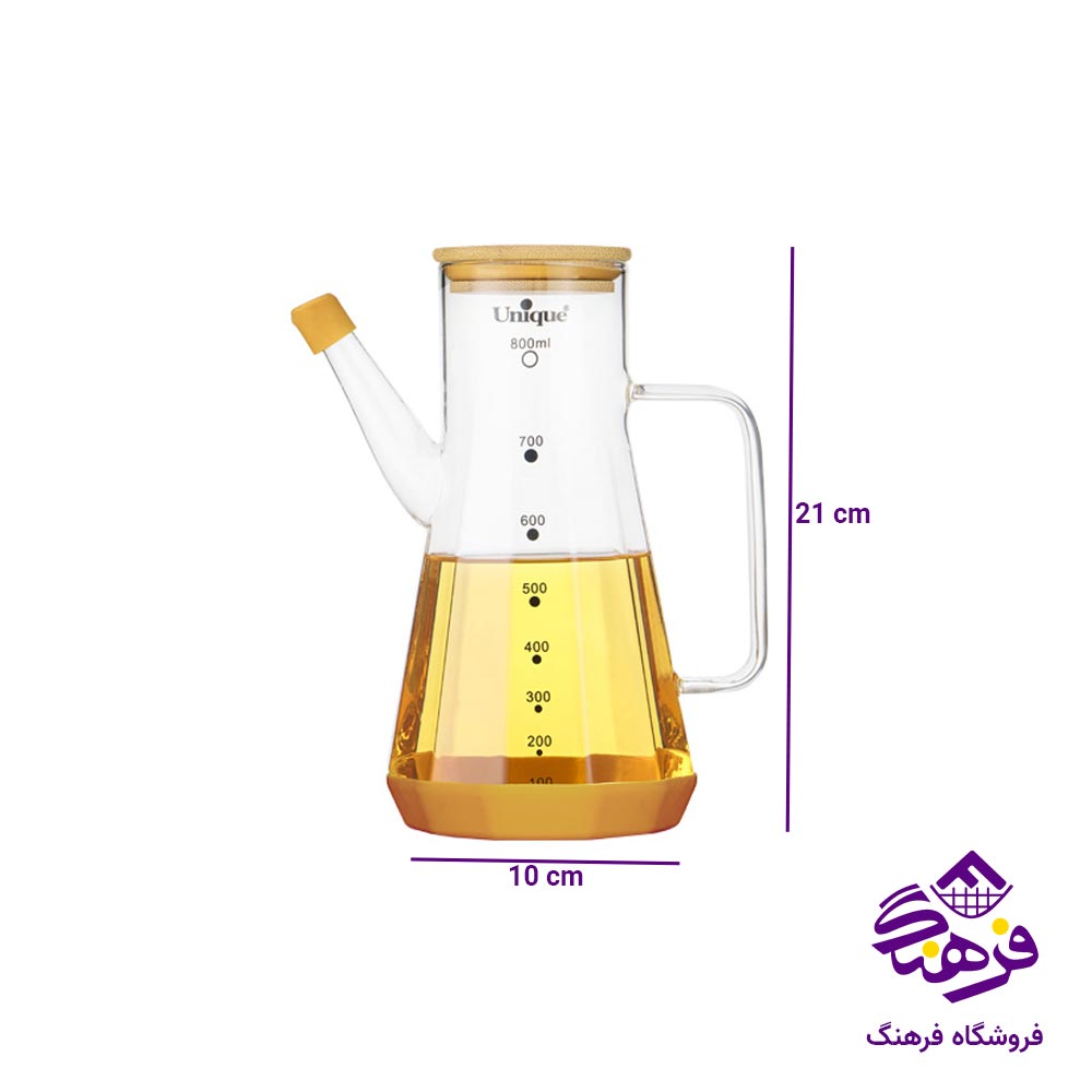روغن ریز پیرکس درب بامبو 800 میلی لیتر یونیک 2084