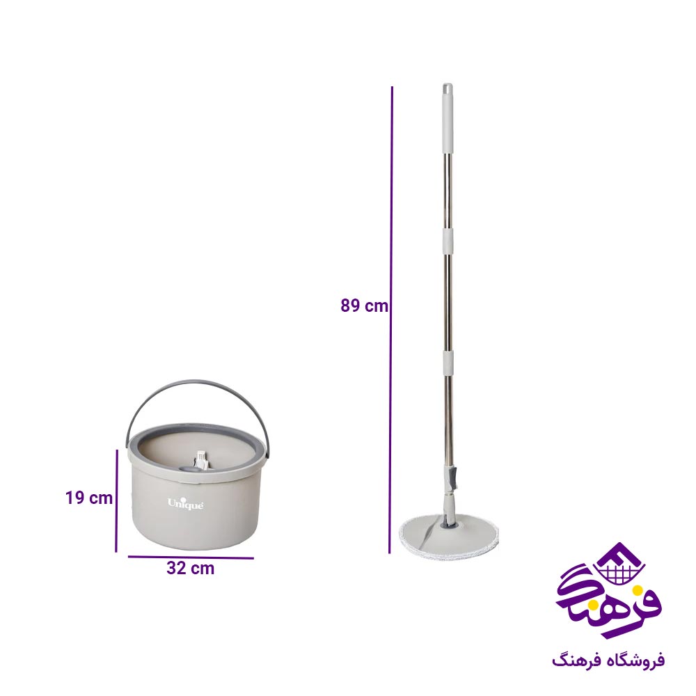 سطل و تی یونیک مدل 2540 گرد 