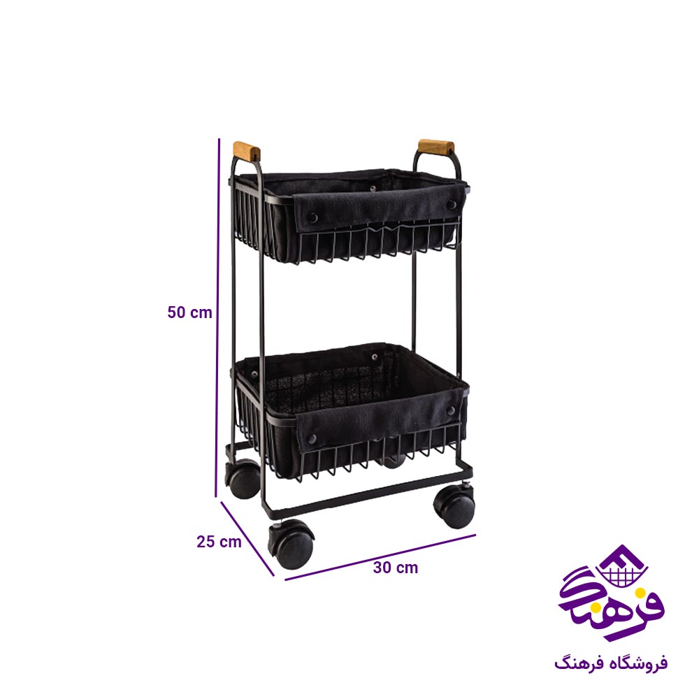 سبد سیب زمینی و پیاز یونیک 2 طبقه کد 2937