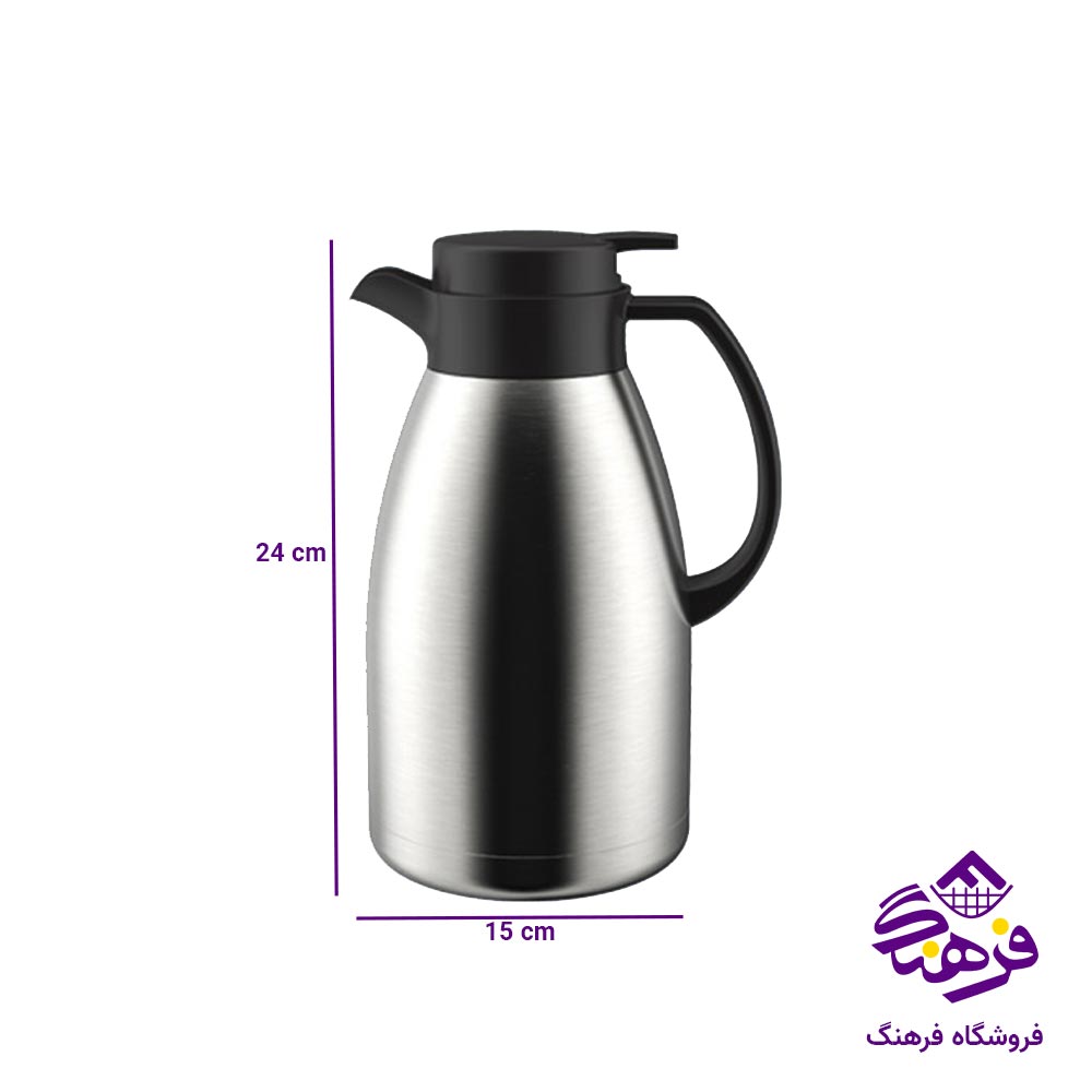 فلاسک تمام استیل یونیک 1.5 لیتری کد 1880