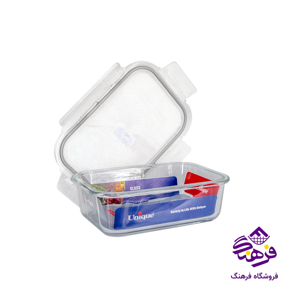 ظرف نگهدارنده غذا یونیک سایز متوسط کد 1413