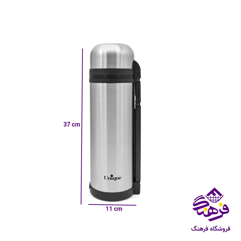 فلاسک استیل یونیک مدل کوهستان 1.8 لیتری کد 1828