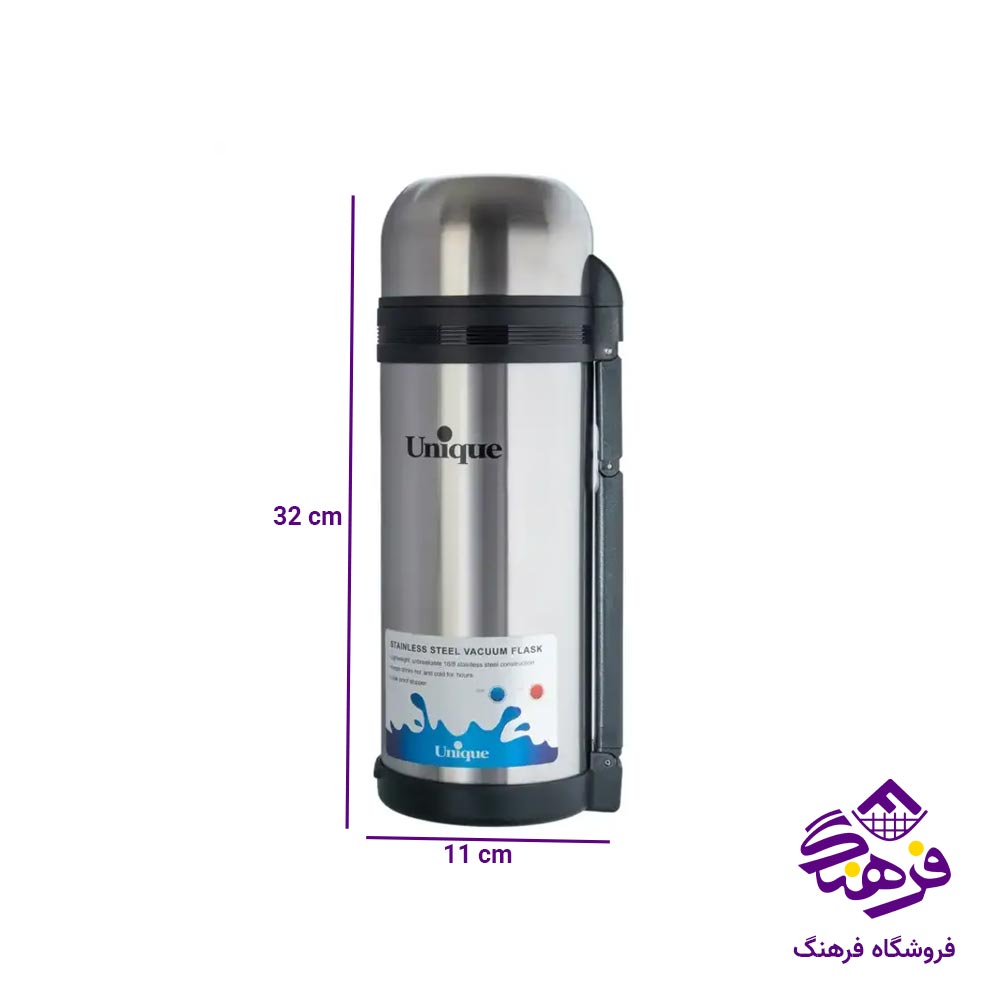 فلاسک استیل یونیک مدل کوهستان 1.5 لیتری کد 1826