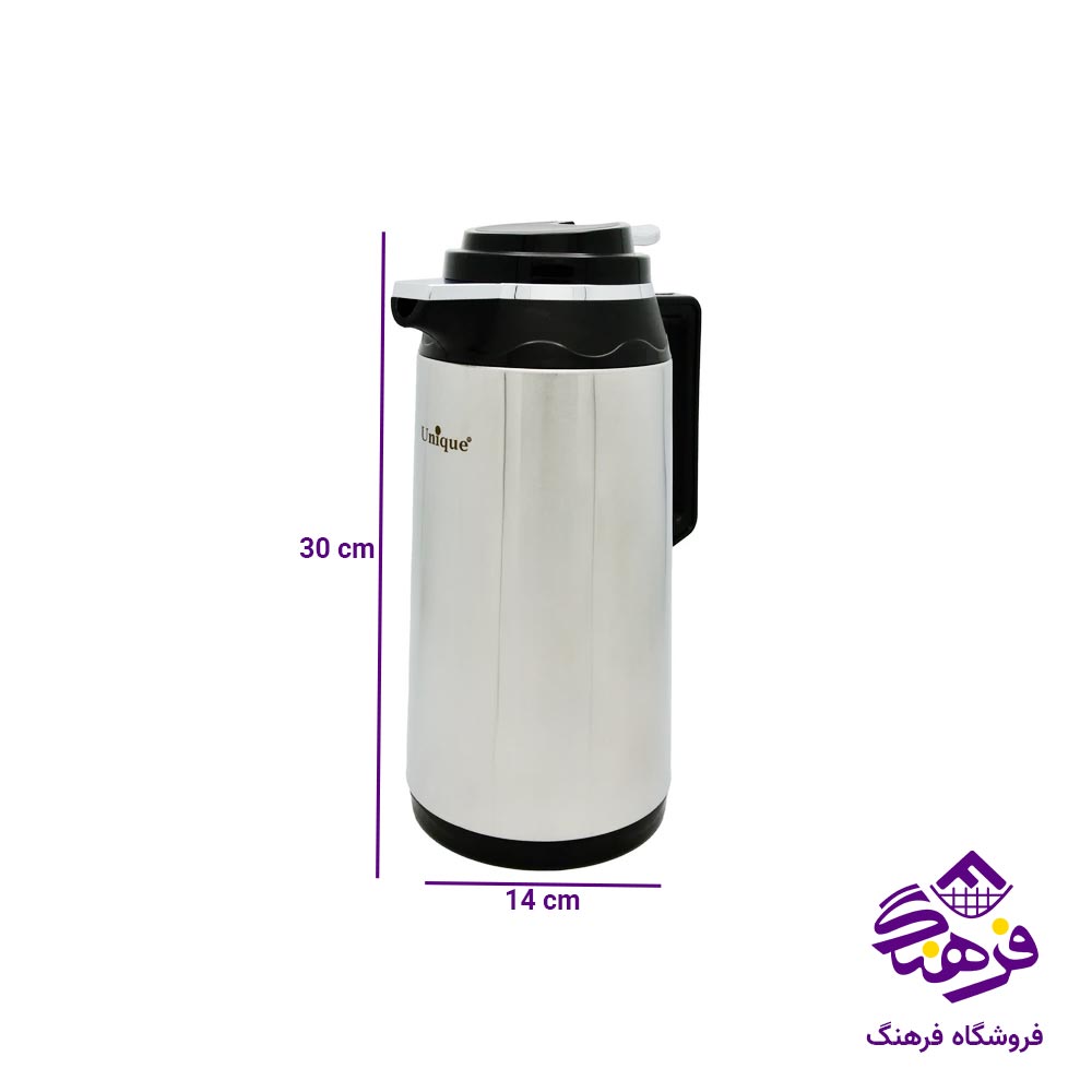 فلاسک استیل یونیک 1.3 لیتری کد 1885