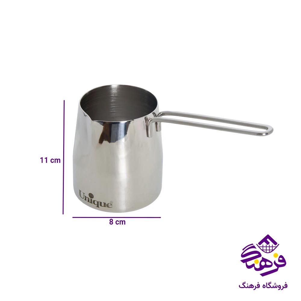 شیرجوش استیل یونیک کد 9957