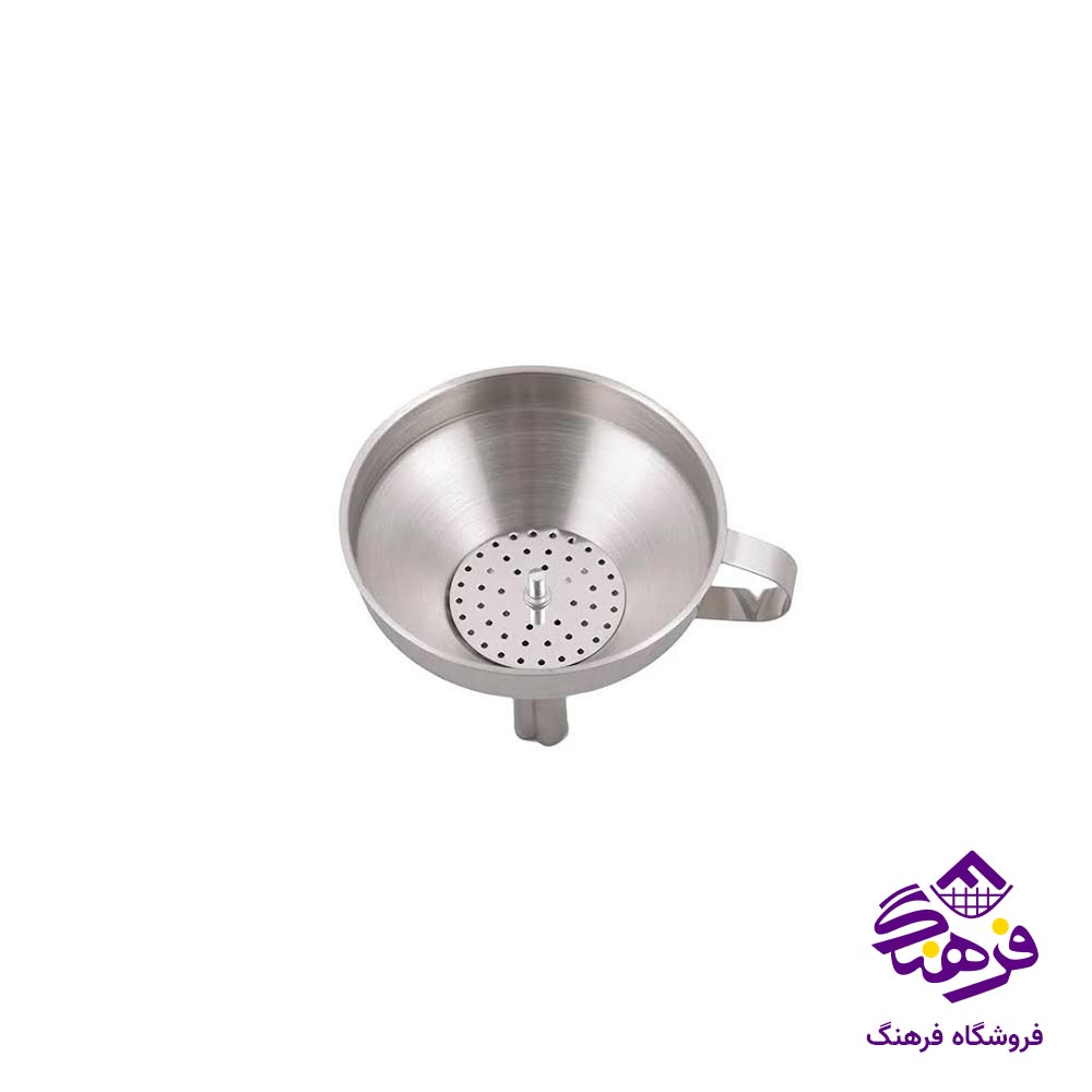 قیف استیل جی تی GT صافی دار 