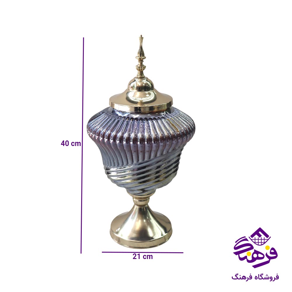 شکلات خوری جام سازان مدل پرادا مشکی
