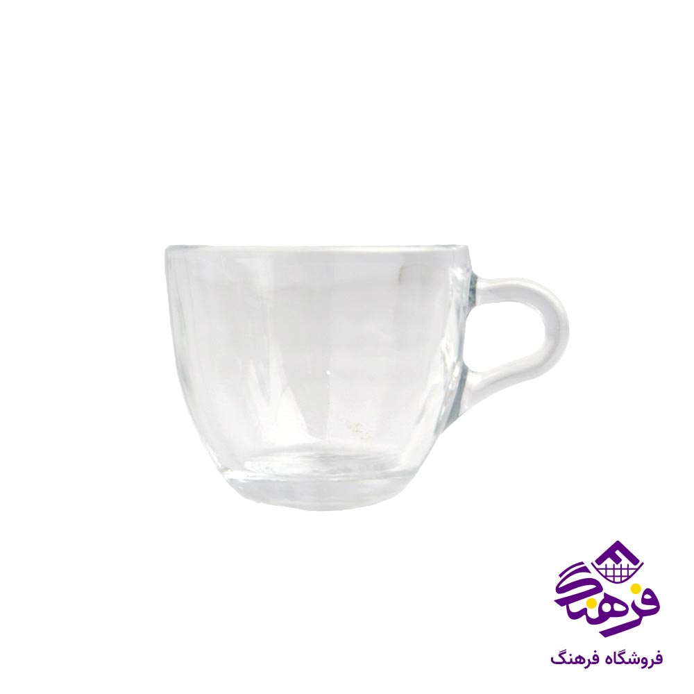 فنجان بلور کاوه مدل کورالو کافه (6 عددی)