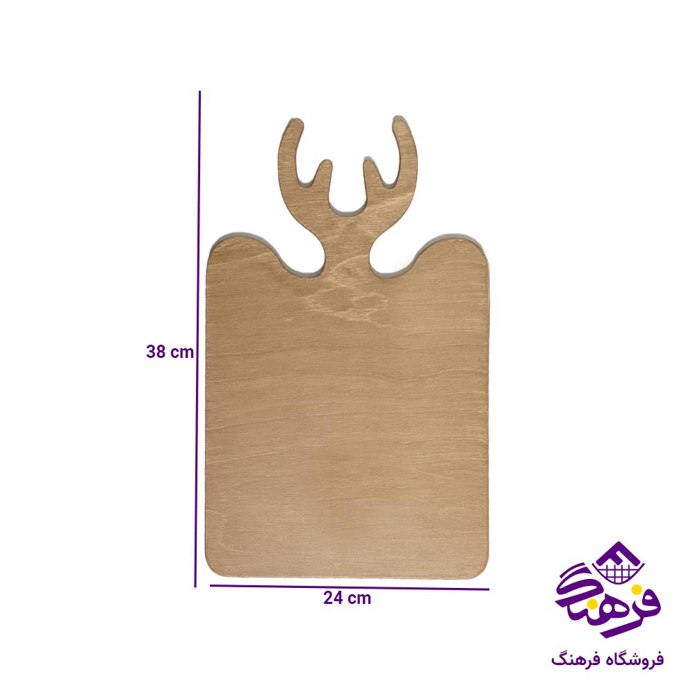 تخت سرو دل کادو مدل گوزن تیره بزرگ