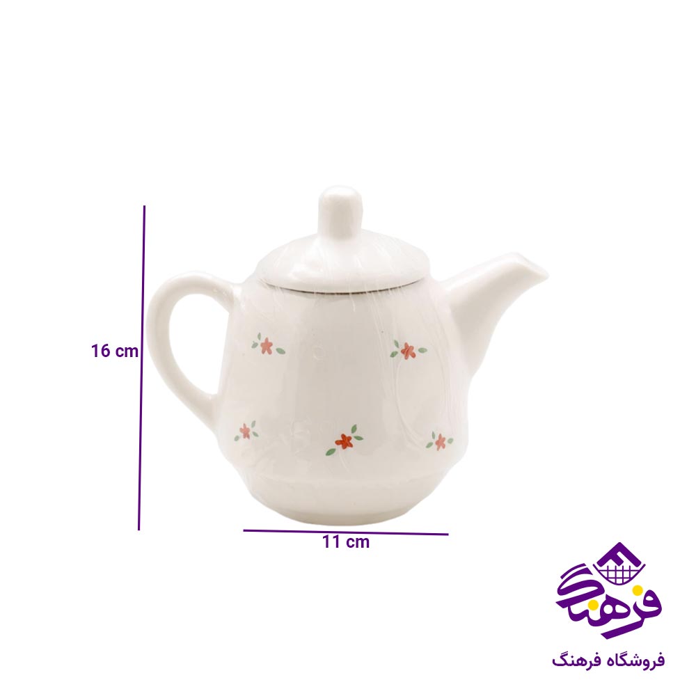 قوری دل کادو مدل نقاشی و برجسته
