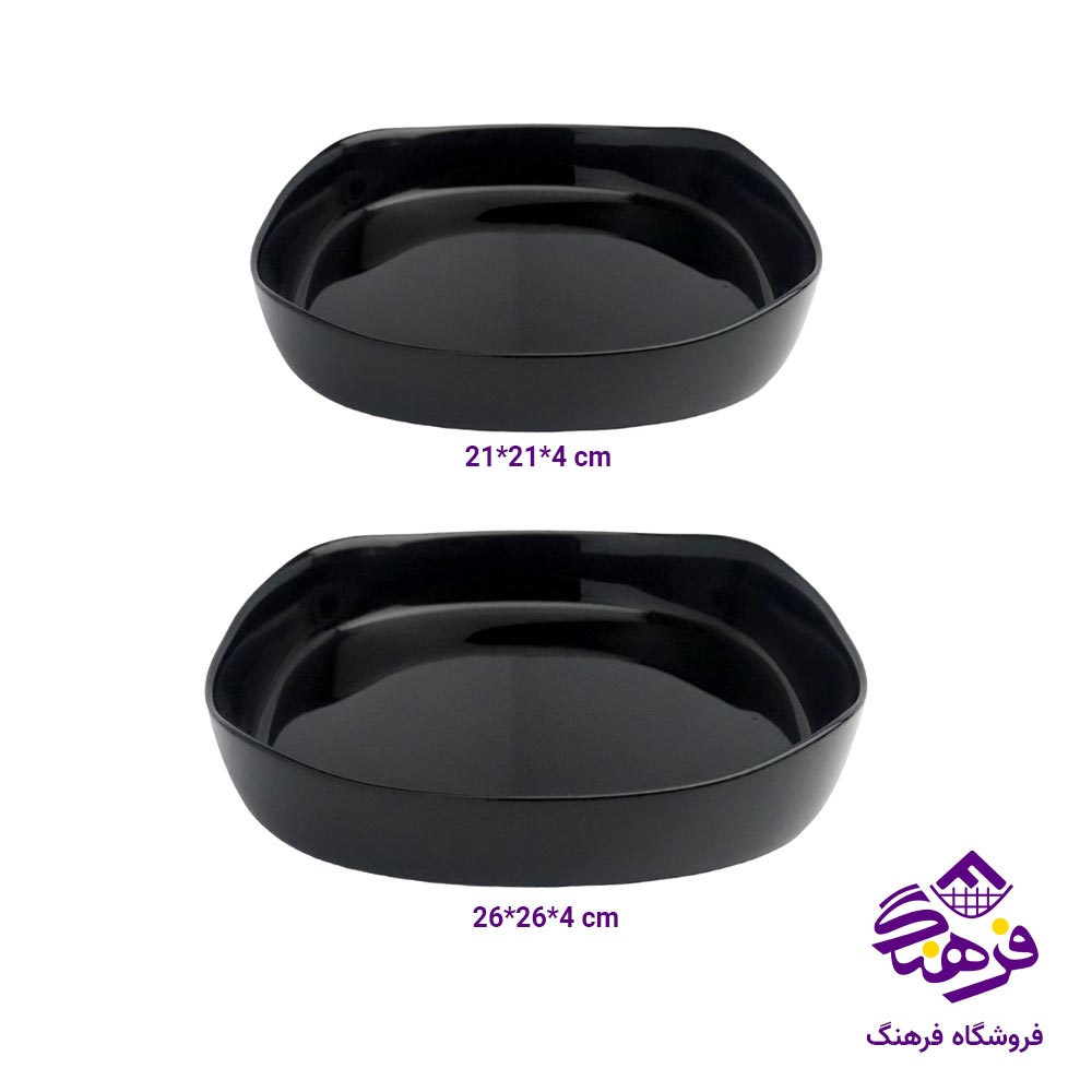 دو تابه گلدن اپال مدل کارین سایز 2 و 3 مشکی
