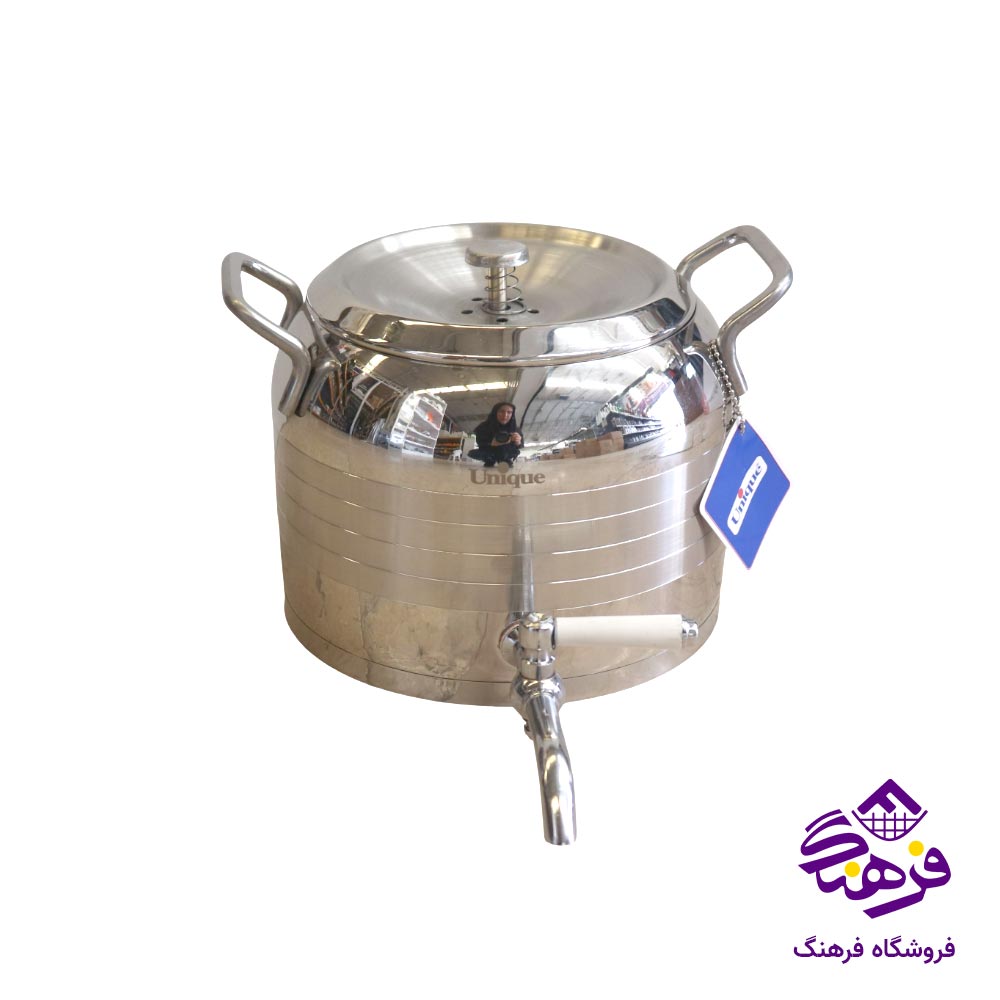 کتری قوری یونیک طرح ترک 4.5 لیتر کد 7291