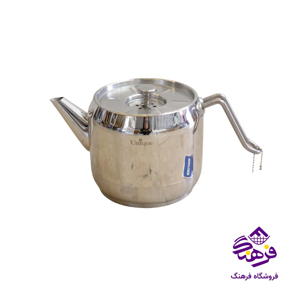 کتری قوری یونیک دسته استیل 7280
