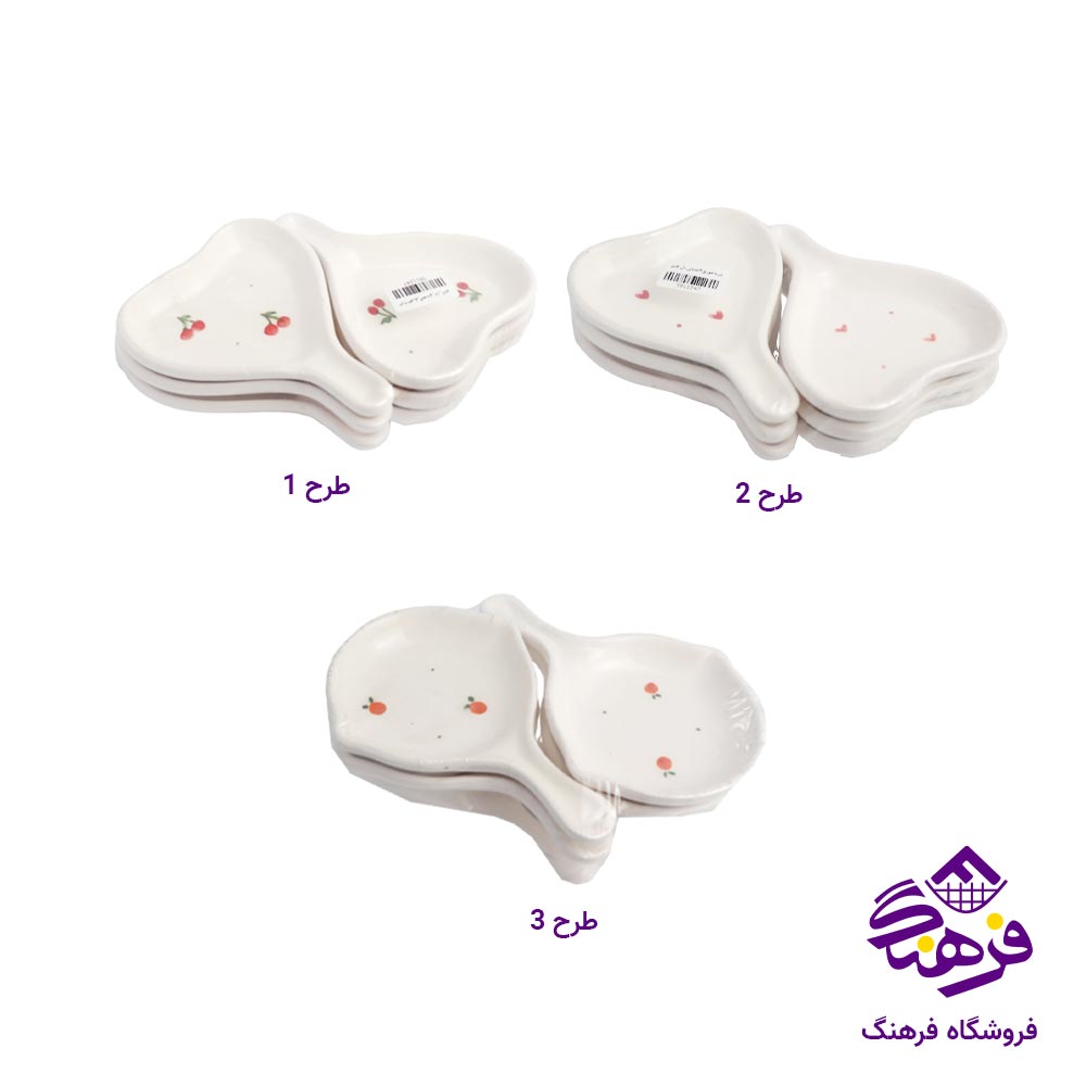 خرما خوری دل کادو 6 عددی