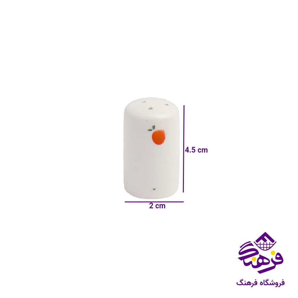 نمکپاش دل کادو نقلی 6 عددی