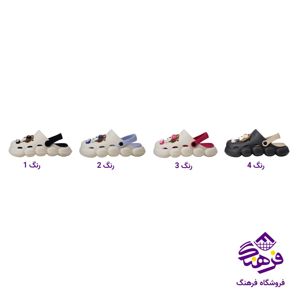 دمپایی زنانه پایون مدل کراکس موزیک