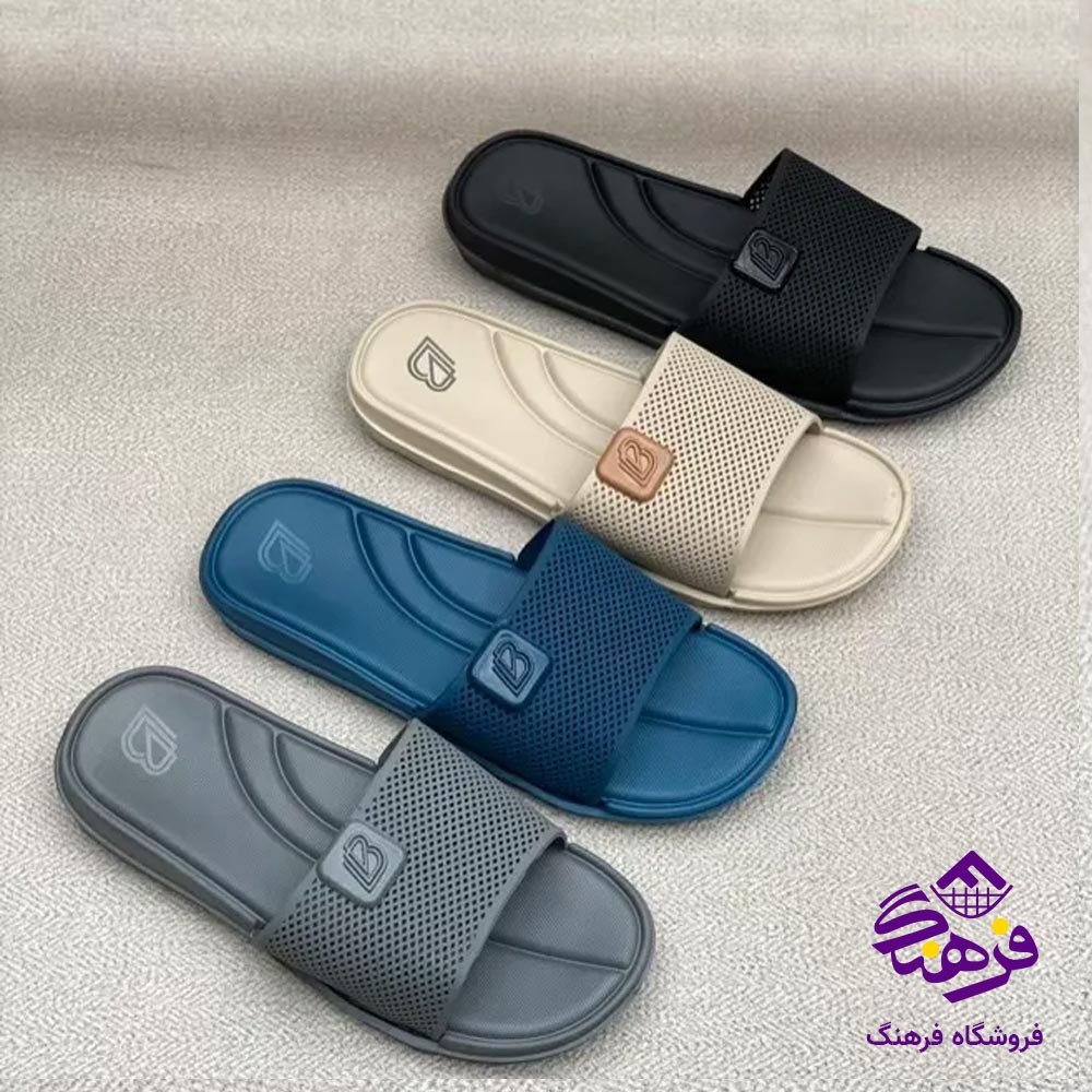 دمپایی مردانه بیژه مدل ویژن 