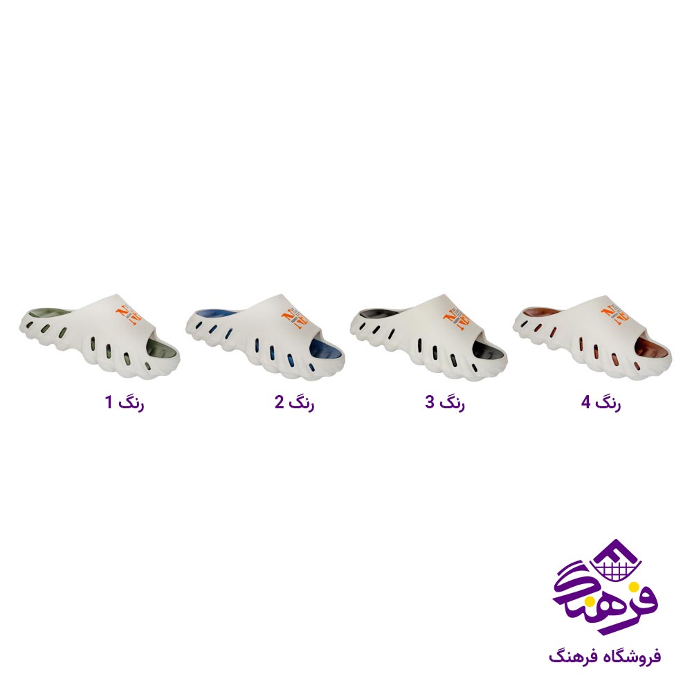 دمپایی مردانه پایون مدل پلاس سالمون 