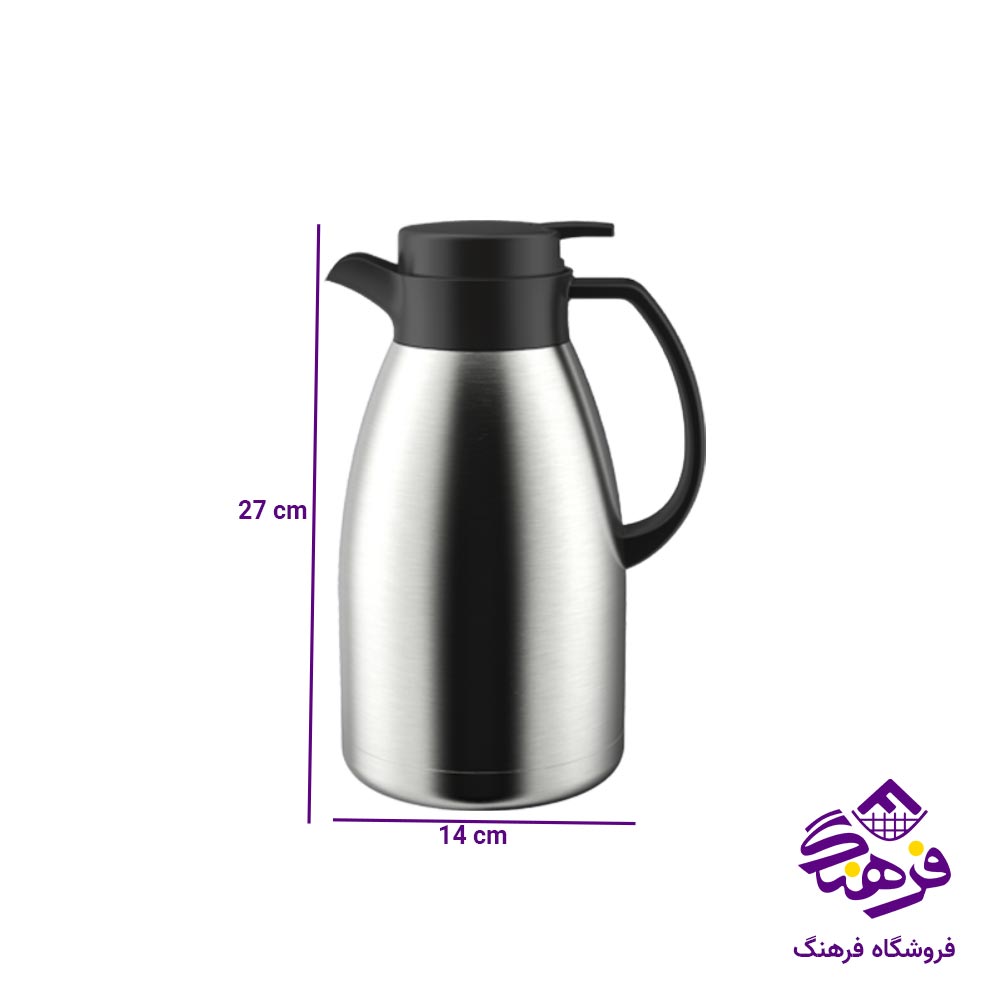 فلاسک یونیک استیل 2 لیتر کد 1875