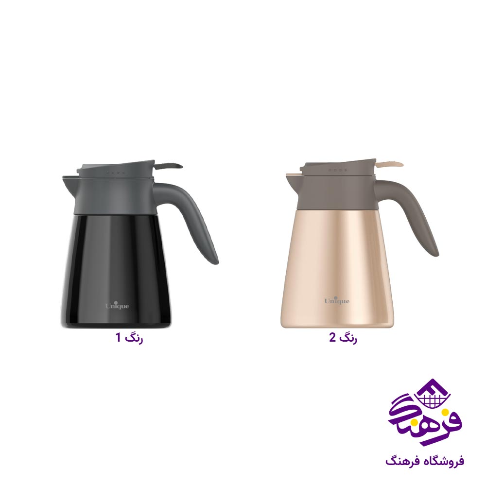 فلاسک یونیک رنگی 1 لیتر کد 1848