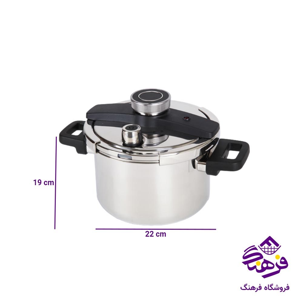زودپز یونیک استیل 6 لیتر کد 8622