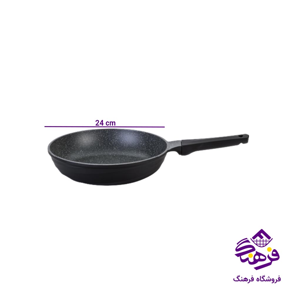 ماهیتابه یونیک تک دسته سایز 24 کد 8901