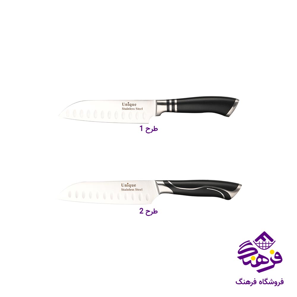 کارد آشپزخانه یونیک مدل سانتاکو سایز 5 کد 5518