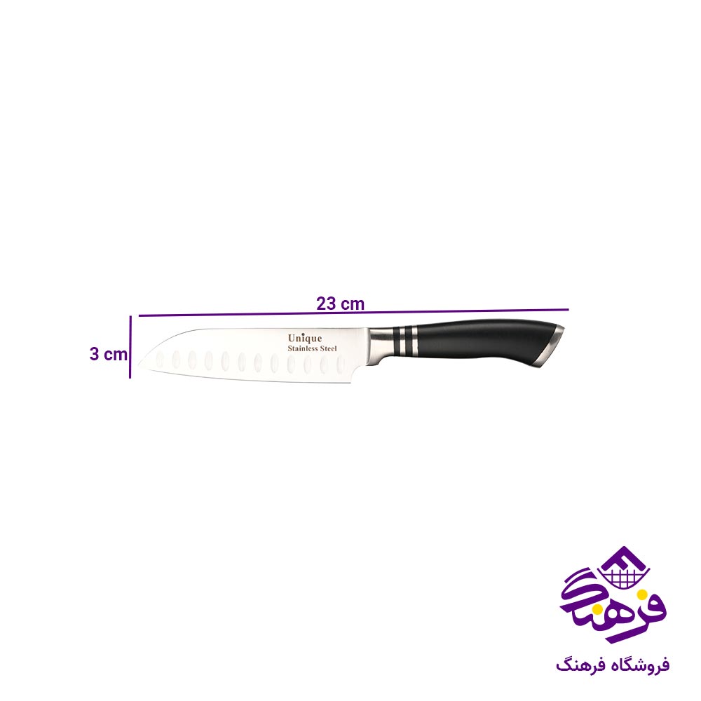 کارد آشپزخانه یونیک مدل سانتاکو سایز 5 کد 5518