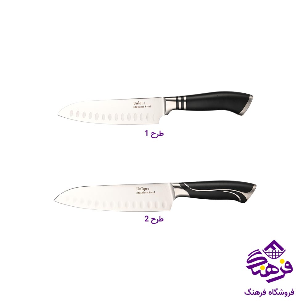 کارد آشپزخانه یونیک مدل سانتاکو سایز 7 کد 5516