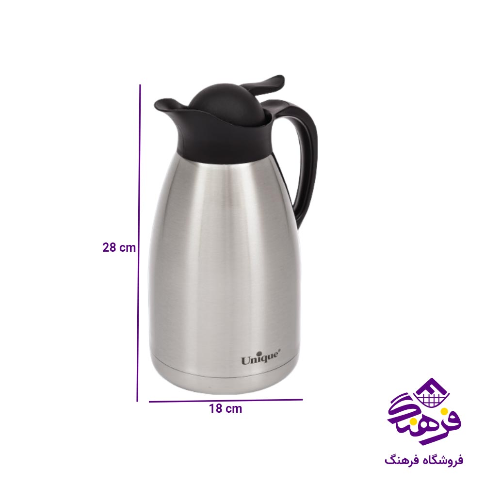 فلاسک یونیک استیل 2 لیتر 1988