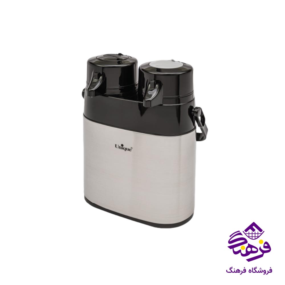 فلاسک دوقلو یونیک استیل 1.3 لیتر 9030