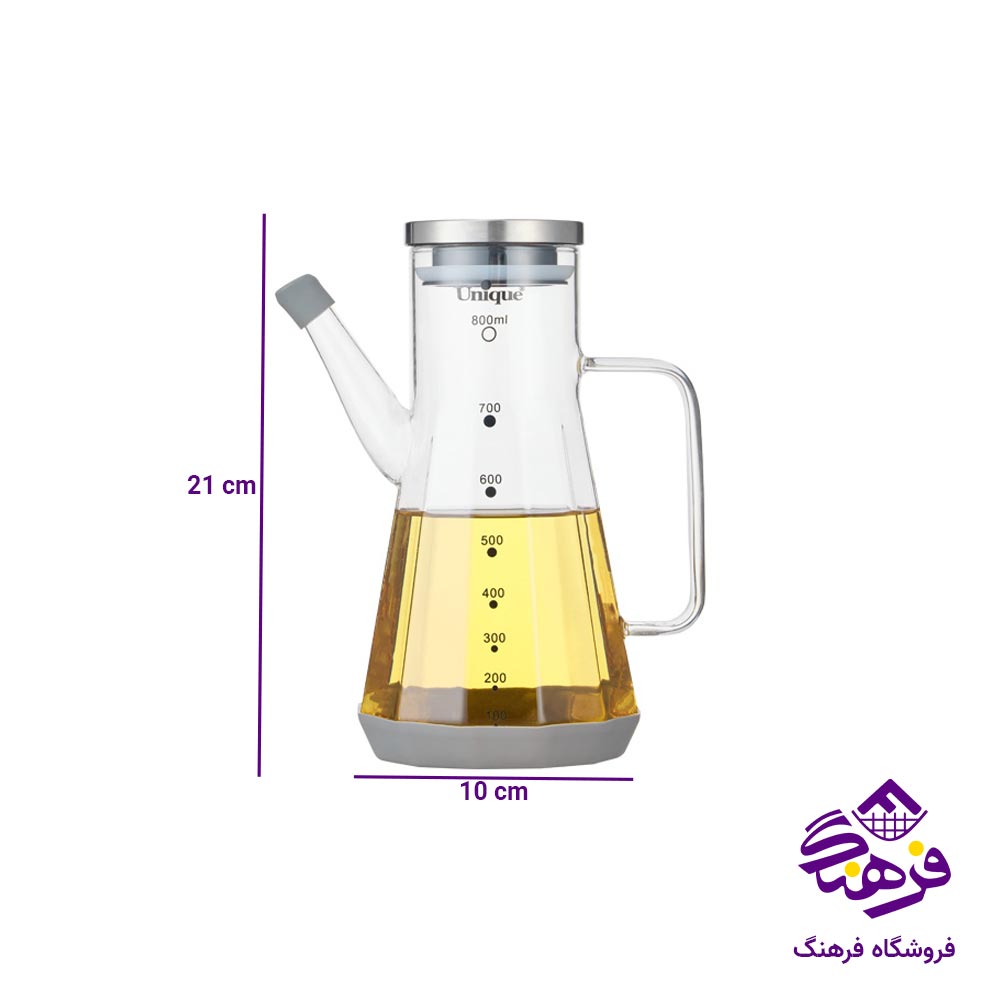 روغن ریز یونیک درب استیل 800 میلی لیتر 2090
