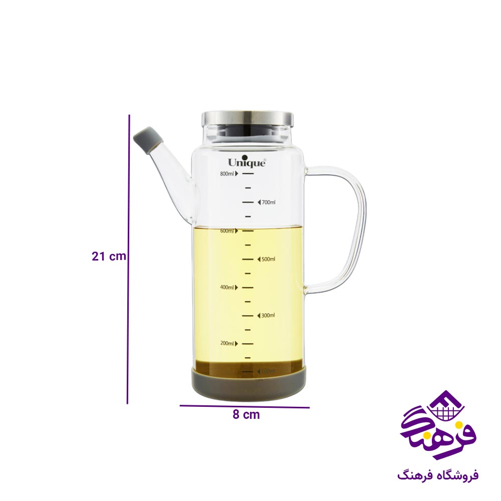 روغن ریز پیرکس یونیک درب استیل 800 میلی لیتر 2029