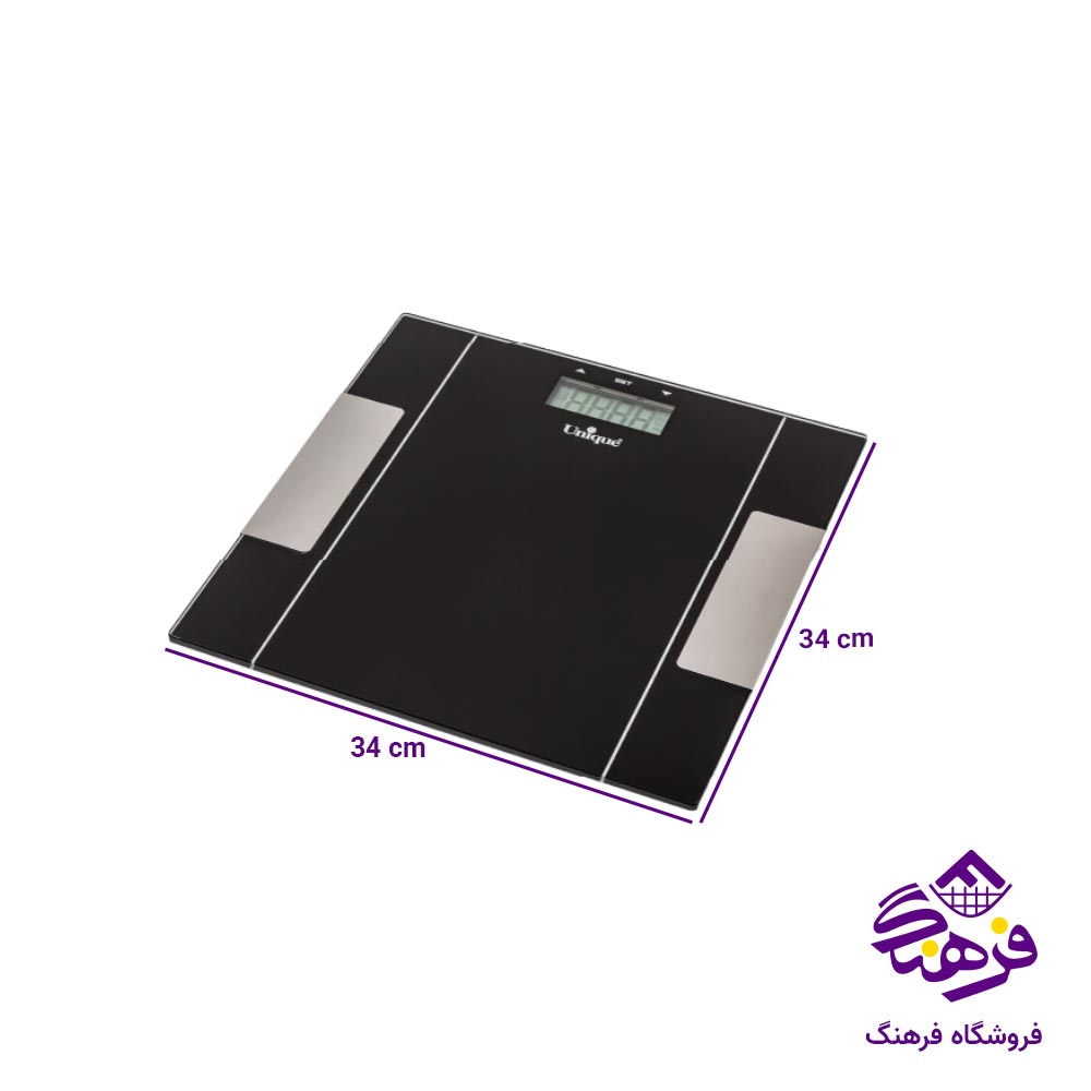 ترازو حمام یونیک شیشه ای 6507