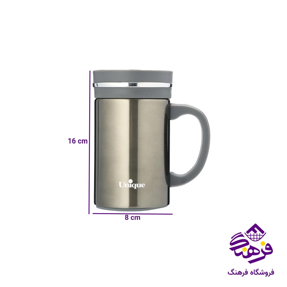 ماگ یونیک دسته دار 450 کد 1830