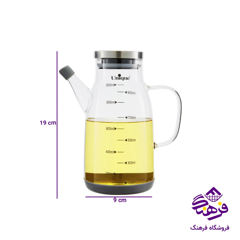 روغن ریز پیرکس یونیک درب استیل 950 میلی لیتر 2023