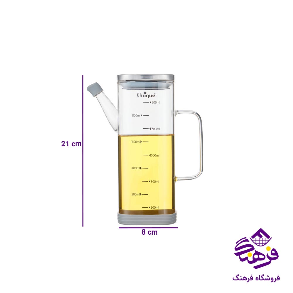 روغن ریز پیرکس یونیک درب استیل 900 میلی لیتر 2078