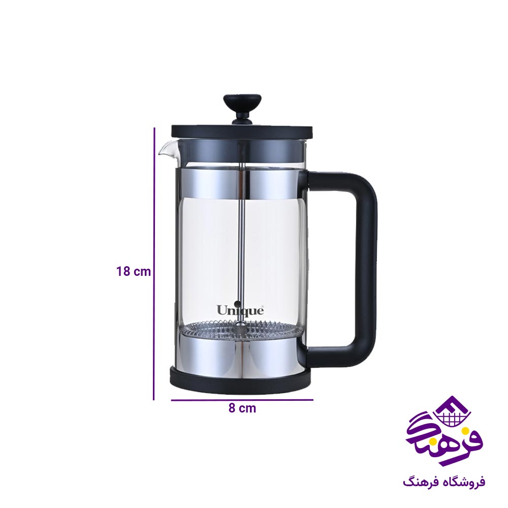 لیوان یونیک فرنچ 600 میلی لیتر 3003