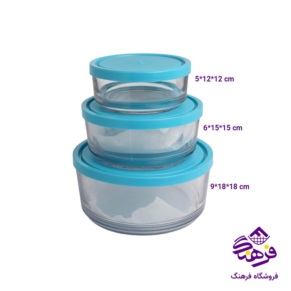 سرویس کاسه بلور کاوه مدل ابان شیرینگ 3 عددی