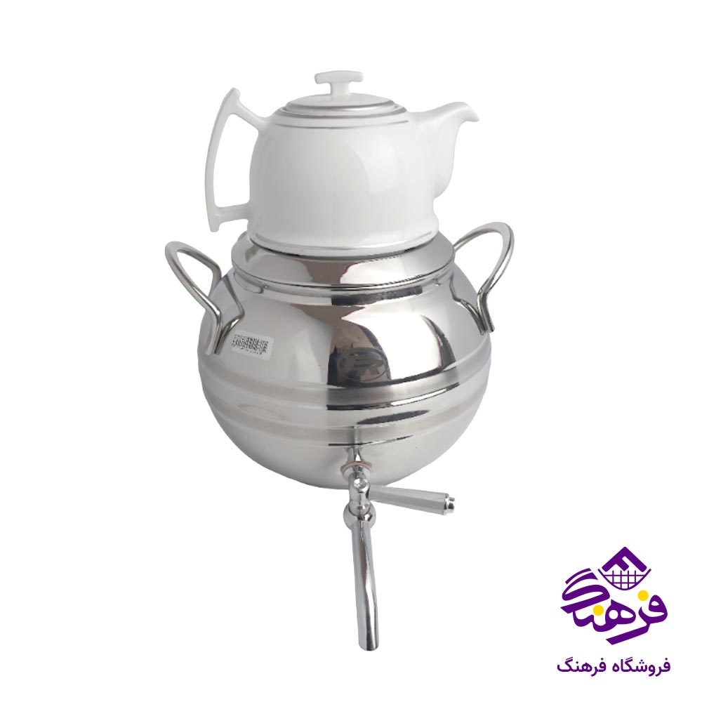 کتری قوری دسته استیل 112 FR