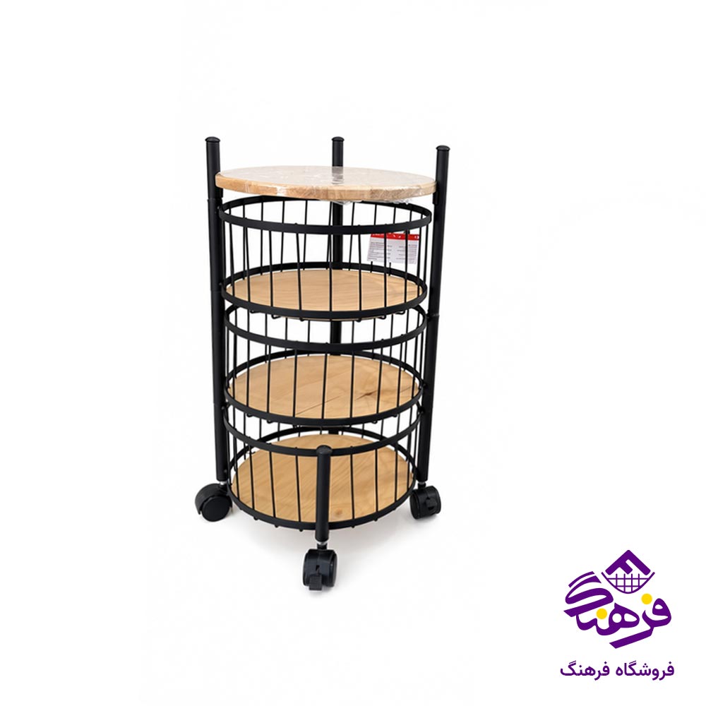 سبد سیب زمینی و پیاز گرد 3 طبقه KST 5905