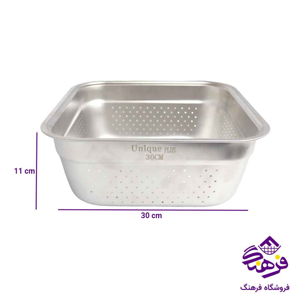 ابکش استیل 4 گوش یونیک پلاس 30