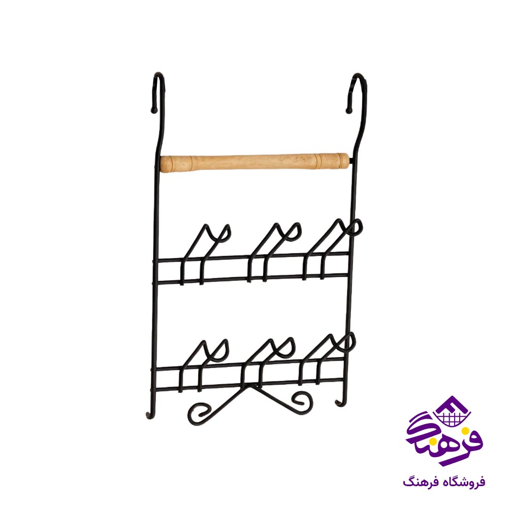 جالیوانی اویز دسته چوبی کالچر