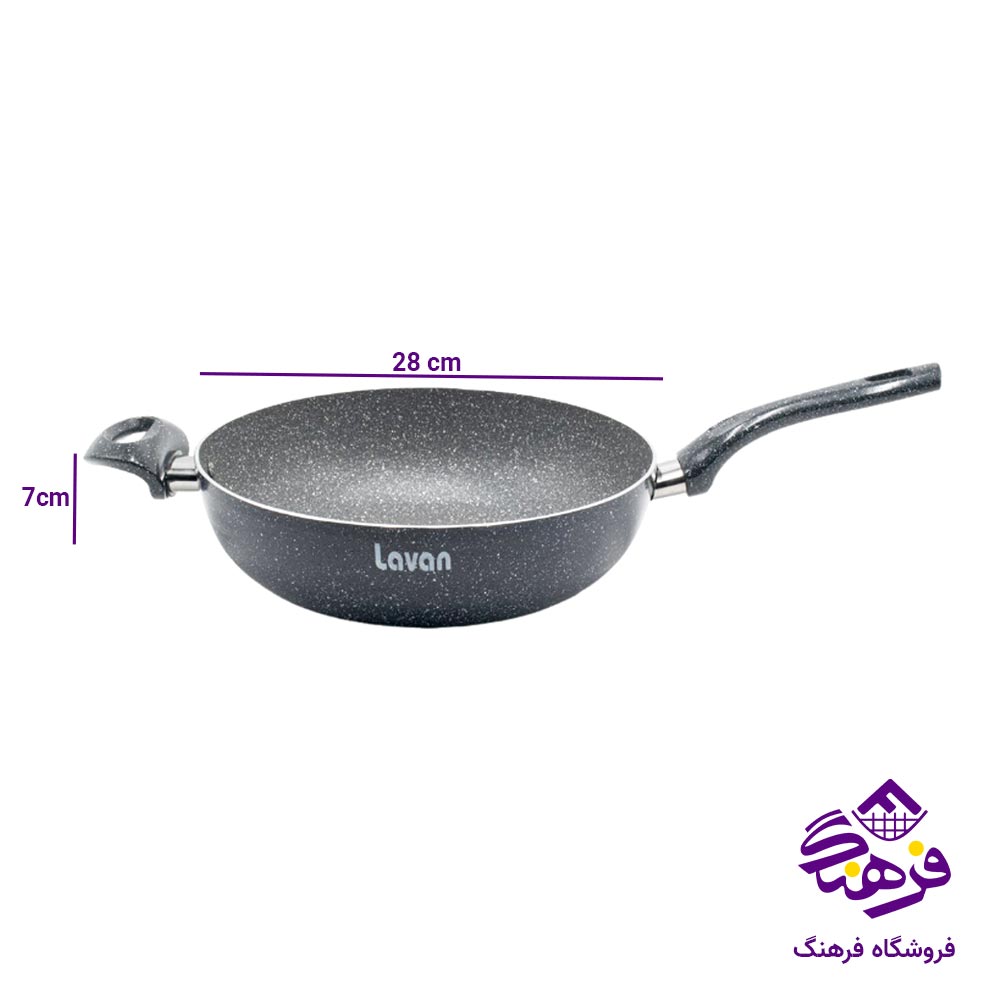 تابه لاوان مدل تیتان وک ترمو سایز 28
